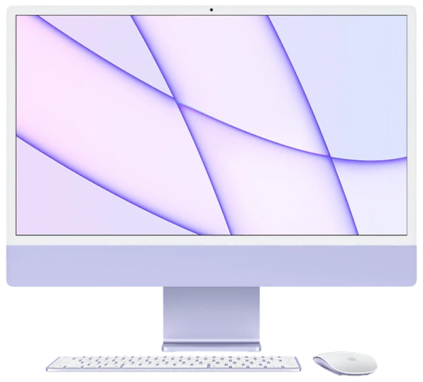 Apple iMac 24"/M1/8CPU-8GRU/8GB/512GB Purple